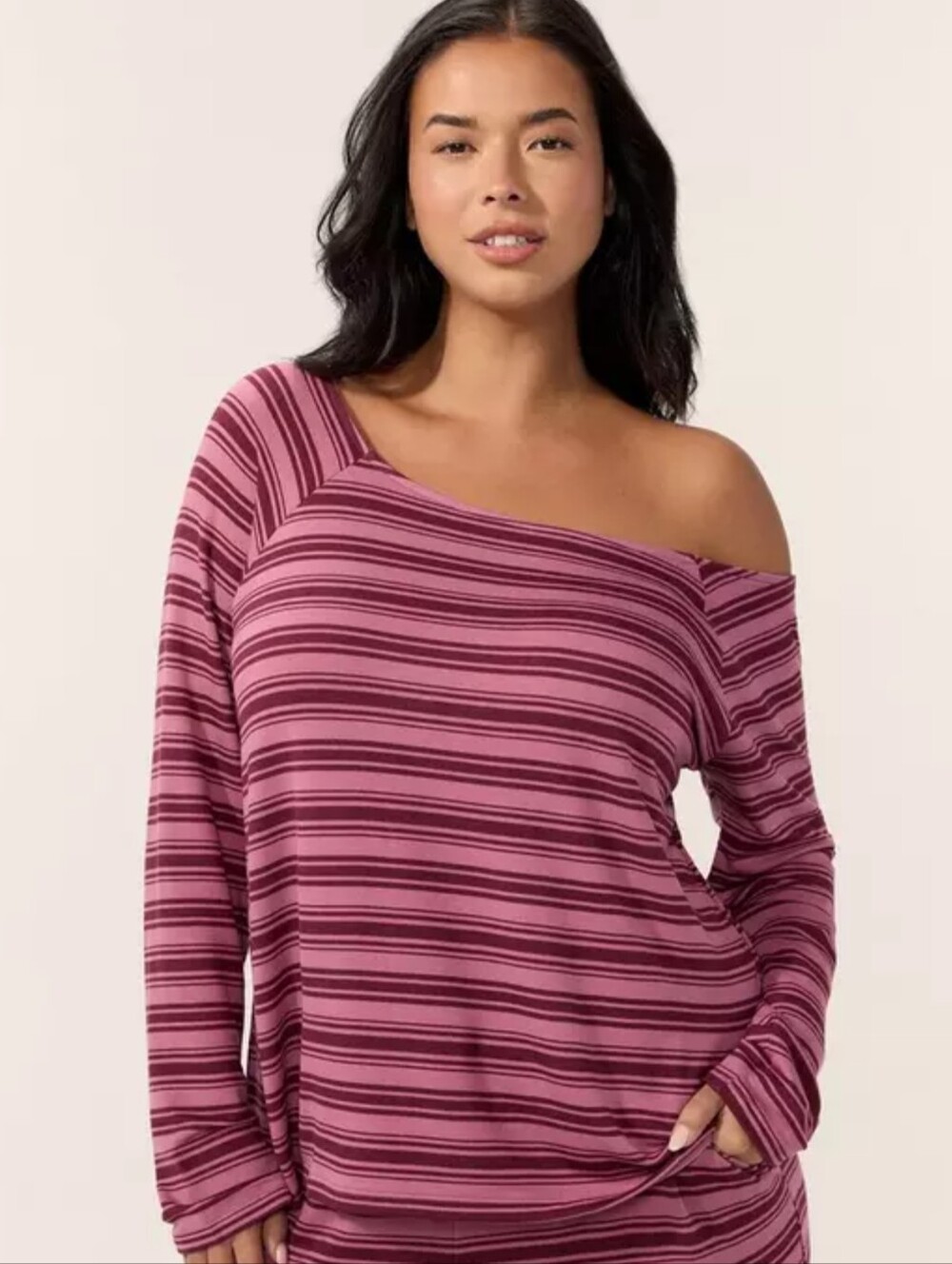 Torrid French Terry Off-Shoulder Top